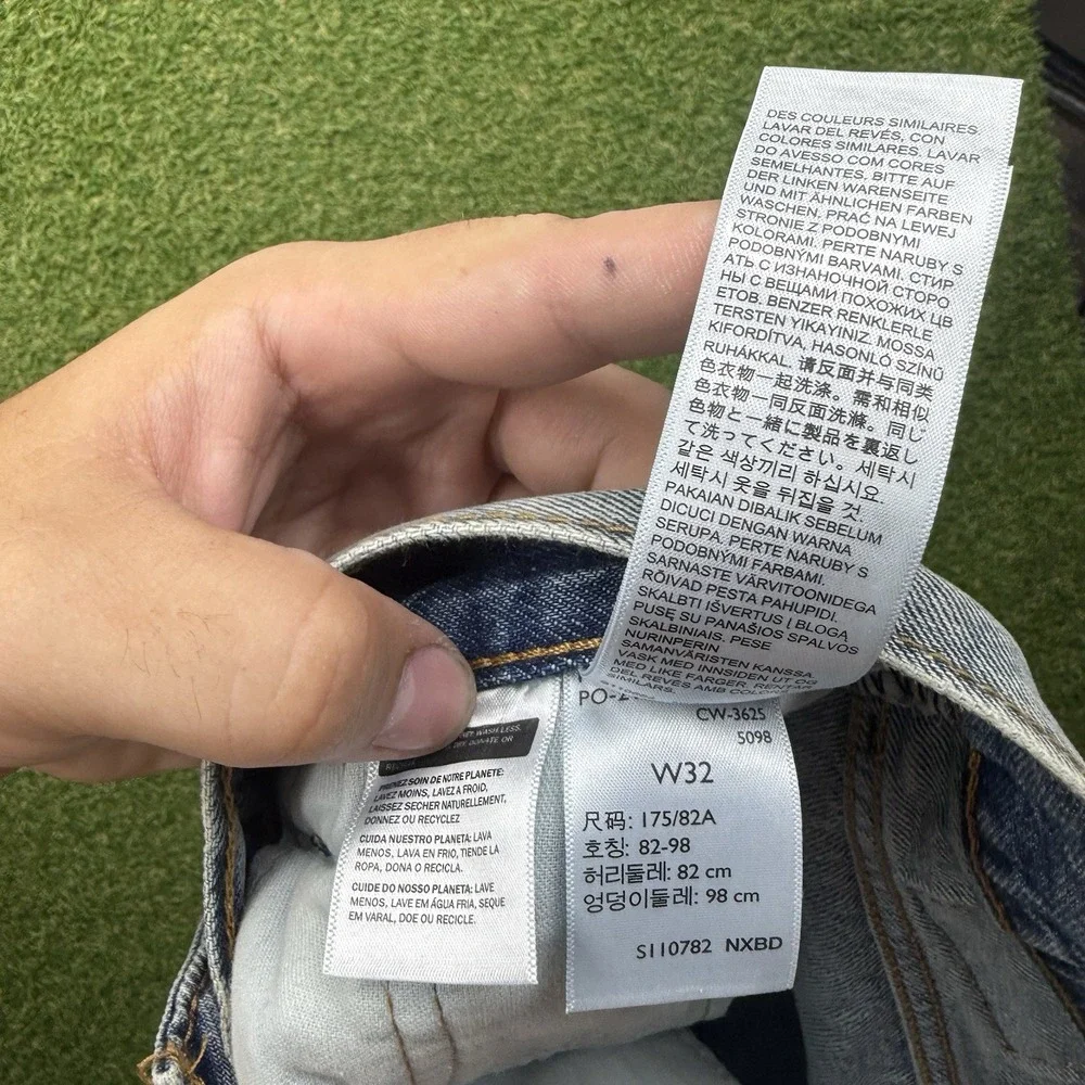 Levis 454 Jean Shorts Mens 32 Relaxed Fit 10